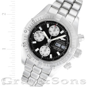 Breitling Super Ocean A13340 stainless steel 44mm auto watch