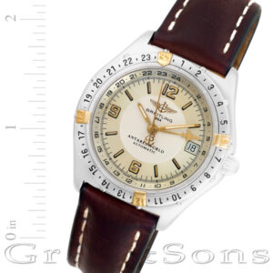 Breitling Antares World B32047.1 stainless steel 38.5mm auto watch