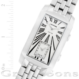 Chopard Dual Time r46390 18k white gold 29mm auto watch