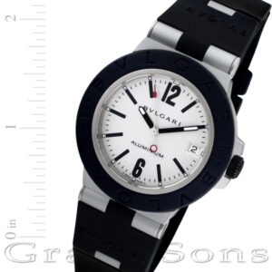 Bvlgari Aluminium AL38 TA aluminum 38mm auto watch