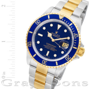 Rolex Submariner 16613 18k & steel 40mm auto watch