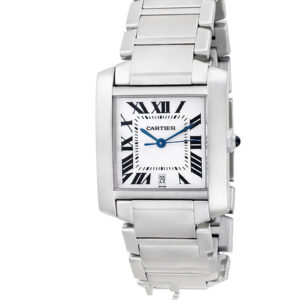 Cartier Tank Francaise 2302/W51002q3 stainless steel 28mm Quartz watch