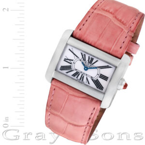 Cartier Divan 759483ce stainless steel mm  watch