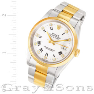 Rolex Datejust 16203 18k & steel 36mm auto watch