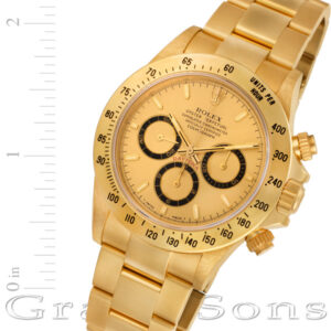 Rolex Daytona 16528 18k 40mm auto watch