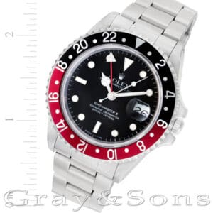 Rolex GMT-Master II 16760 stainless steel 40mm auto watch