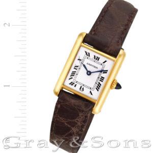 Cartier Tank 780876359 18k mm Manual watch