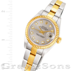 Rolex Datejust 79173 18k & steel 26mm auto watch