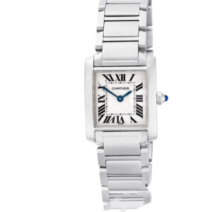 Cartier Tank Francaise W51008Q3 stainless steel 20mm Quartz watch