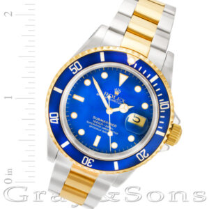 Rolex Submariner 16613 18k & steel 40mm auto watch