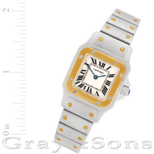 Cartier Santos W20012C4 18k & steel 26mm Quartz watch