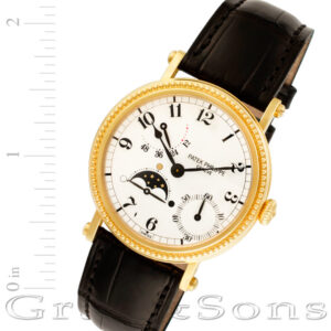 Patek Philippe Power Reserve 5015J-001 18k 35mm auto watch