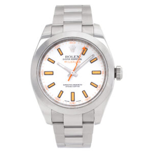 Rolex Milgauss 116400 Stainless Steel White dial 40mm Automatic watch