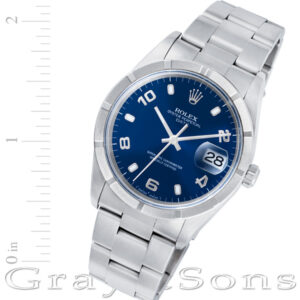 Rolex Date 15210 stainless steel 34mm auto watch