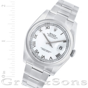 Rolex Datejust 116200 stainless steel 36mm auto watch