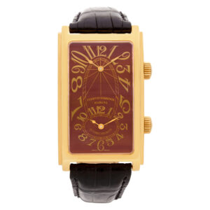 Cuervo Y Sobrinos Habana 0 1112/1 18k rose gold 30mm auto watch