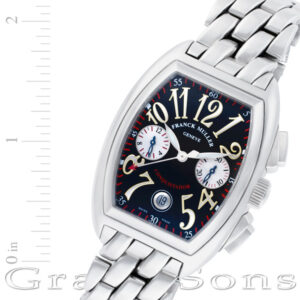 Franck Muller Conquistador 8005cc stainless steel 35mm auto watch