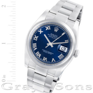 Rolex Datejust 116200 stainless steel 36mm auto watch