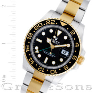 Rolex GMT-Master II 116713 18k & steel 40mm auto watch