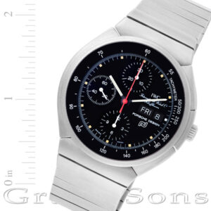 IWC Porsche Design Chronograph 3700 titanium 42mm auto watch