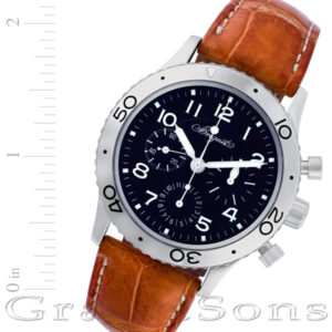 Breguet Type Xx 3800 stainless steel 40mm auto watch