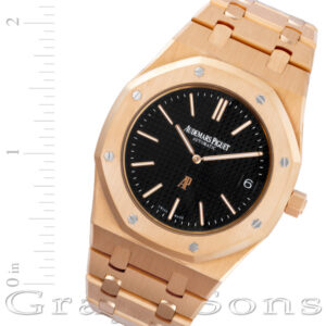 Audemars Piguet Royal Oak 15202OR.OO.1240OR.01 18k rose gold 39mm auto watch