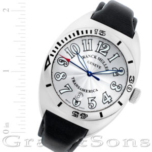 Franck Muller Transamerica 2000 SCP stainless steel 40mm auto watch