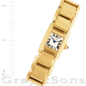 Cartier Tankissime 2828 18k 16mm Quartz watch