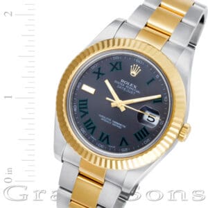 Rolex Datejust II 116333 18k & steel 41mm auto watch