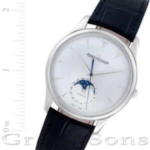 Jaeger LeCoultre Master Moon 176.8.64.S stainless steel 39mm auto watch