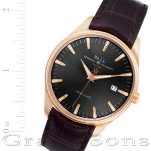 Ball Trainmaster NM2888D 18k rose gold 39.5mm auto watch