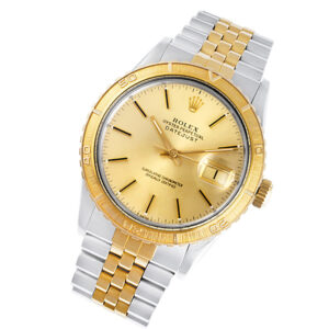 Rolex Datejust 16253 18k & steel 36mm auto watch