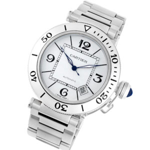 Cartier Pasha Seatimer W31080M7 stainless steel 40mm auto watch