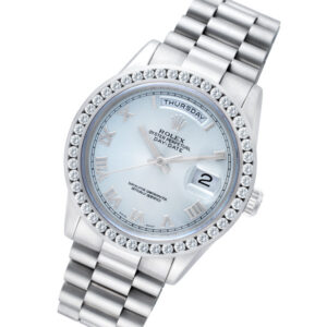 Rolex Day-Date 118206 platinum 36mm auto watch