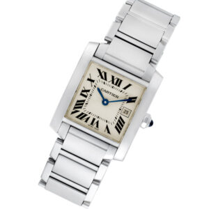 Cartier Tank Francaise W51011Q3 stainless steel 31mm Quartz watch