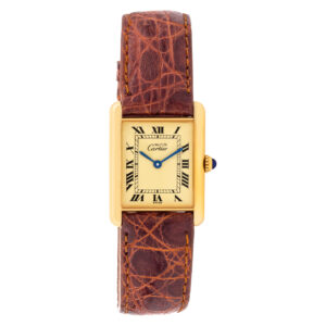 Cartier Tank Vermeil 590005 vermeil 23.5mm Quartz watch