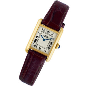 Cartier Tank vermeil 20.5mm Quartz watch