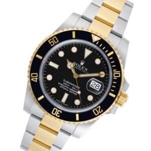 Rolex Submariner 116613 18k & steel 40mm auto watch