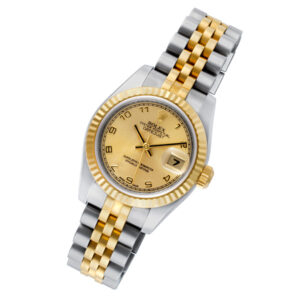 Rolex Datejust 179173 18k & steel 26mm auto watch