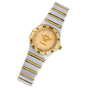 Omega Constellation 18k & steel 22mm Quartz watch