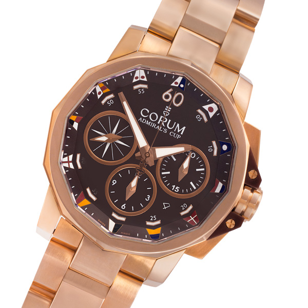 Corum admirals clearance cup rose gold