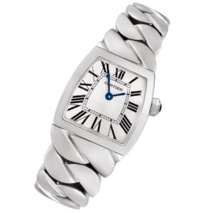 Cartier la dona 2905 18k white gold 21.5mm Quartz watch