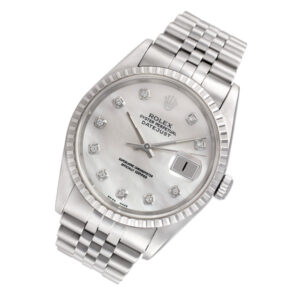 Rolex Datejust 16220 stainless steel 36mm auto watch