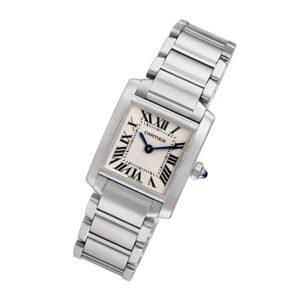 Cartier Tank Francaise W51008Q3 stainless steel 20mm Quartz watch