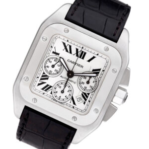 Cartier Santos 100 w2090x8 stainless steel 40mm auto watch