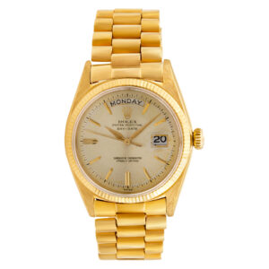 Rolex Day-Date 1803 18k yellow gold 36mm auto watch