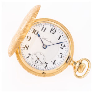 Hamilton pocket watch 14k 54mm Manual watch