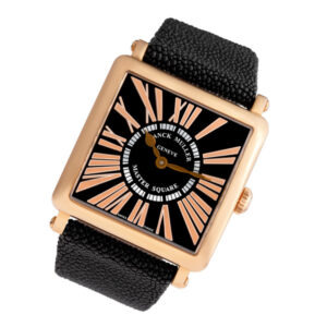 Franck Muller Master Square 6002 MQZ 18k rose gold 32mm Quartz watch