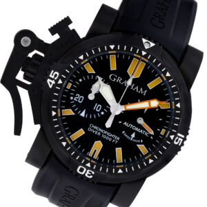 Graham Chronofighter 2OVDIVAZ.B02A.K10B stainless steel 47mm auto watch