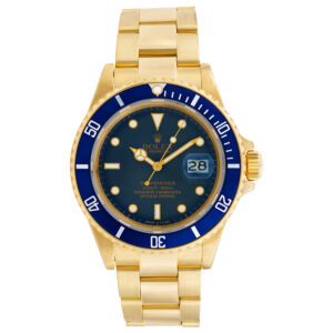 Rolex Submariner 16808 18k 40mm auto watch